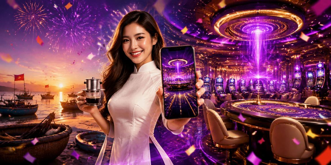 Người dùng Mũi Né thư giãn với cà phê trong lúc chơi casino di động có trách nhiệm
